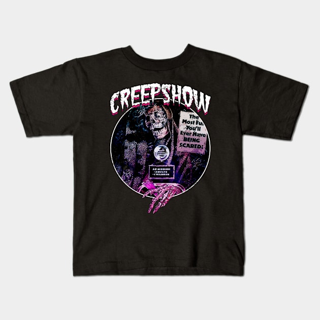 Creepshow 1982 Kids T-Shirt by SYNDICATE WORLD